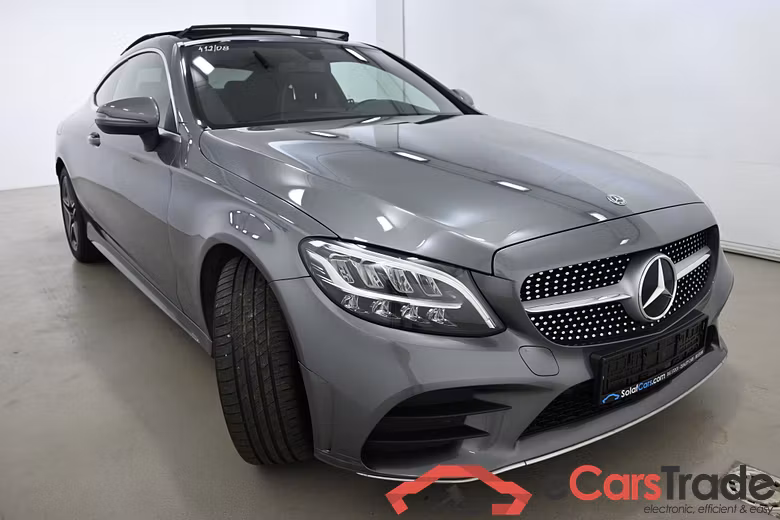 Mercedes C 200 d Coupe AMG Pano LED-Xenon Navi Sport-Leather-Alcantara KeylessGo Klima PDC ... #2