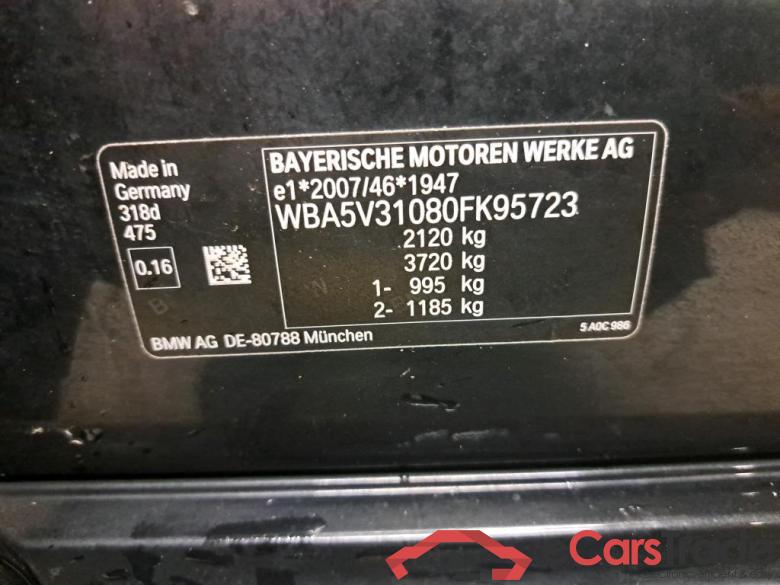 BMW - BMW 3 BERLINE 318dA 136PK Advantage Pack Business With Heated Vernasca Sport Seats & Driving Assistant & Parking Assistant Pack #6