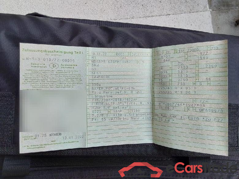 BMW 3-Serie ´18 Baureihe 3 Lim. 330 e M Sport 2.0 185KW AT8 E6d