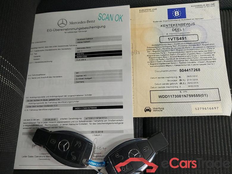 MERCEDES - MER CLA 200 d 136PK DCT Business Solution #4