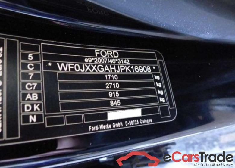 Ford Fiesta (CE1)(2017->) DE - LimS5 1.0 EcoBoost M-Hybrid EU6d, ST-Line (EURO 6d), (Facelift) - unrep. Unfallschaden s. GA #3