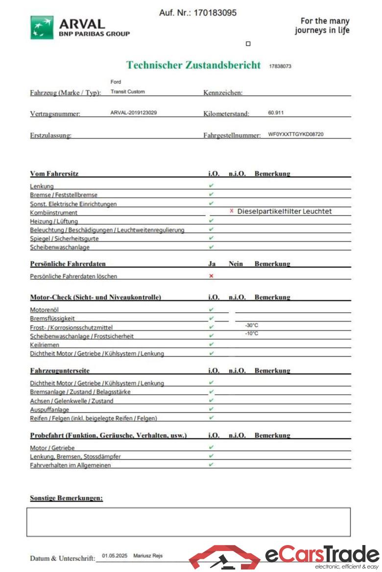 Ford * Trans.Custom '18 Ford Transit Custom 280 L1H1 105 PS Trend 4d #5