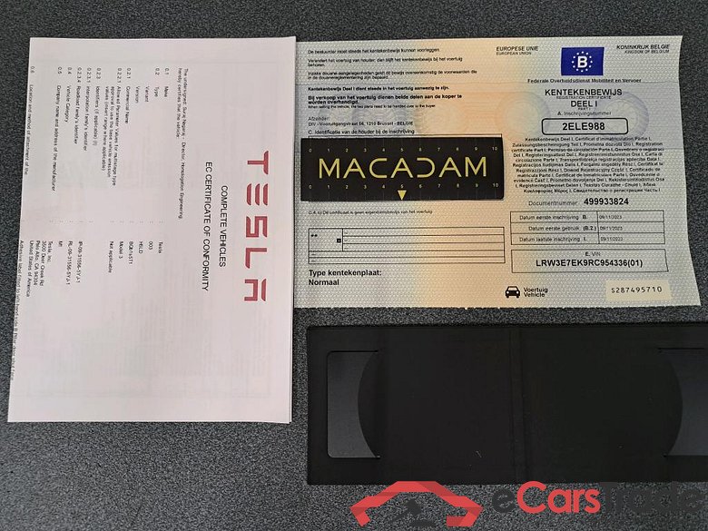 TESLA - TES MODEL 3 Long Range AWD 498PK With Self Driving Capability & 19 Inch Nova Wheels   * ELECTRIC * #4