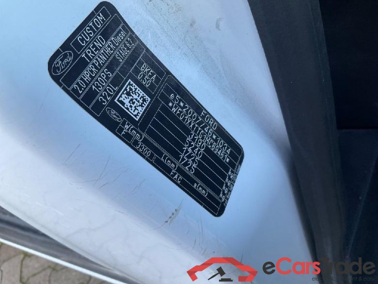 Transit/Tourneo Custom Kombi 320 L2 Trend 2.0 TDCi 96KW MT6 9 Sitzer E6d #5 Transit/Tourneo Custom Kombi 320 L2 Trend 2.0 TDCi 96KW MT6 9 Sitzer E6d #5