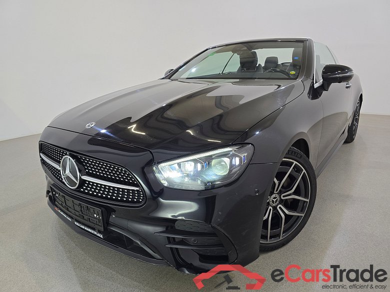 Mercedes E 220d Cabrio AMG Aut. LED-Multibeam Widescreen Ambient Navi Sport-Leather Camera 360° KeylessGo Klima PDC ... #1