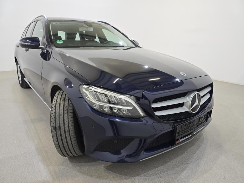 Mercedes C 180d Aut. LED-Xenon Navi-Pro Sport-Leather KeylessGo Camera Klima PDC ... #3