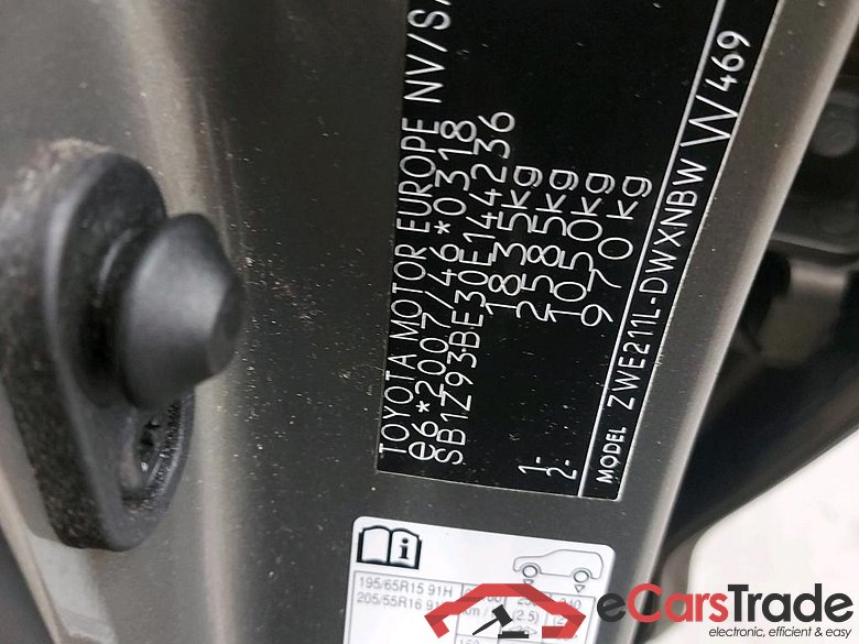 TOYOTA - TOY COROLLA TOURING SPORTS 1.8 Hybrid 122PK e-CVT Dynamic Plus & Pack Business & Touch 2Go Nav #6