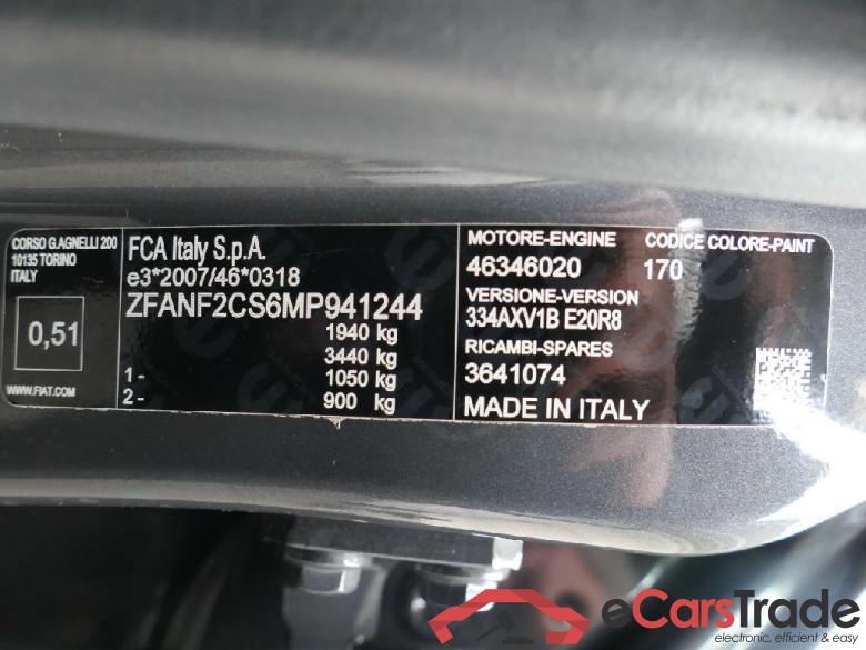 500X Sport 1.6 MultiJet 96KW MT6 E6d #5