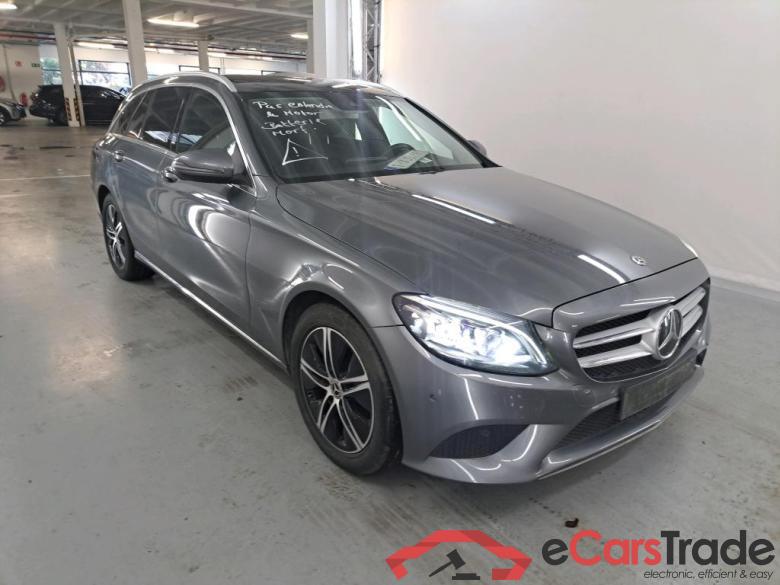 Mercedes C 180d Aut. Pano LED-MultiBeam Widescreen Navi 1/2 Sport-Leather KeylessGo Camera Klima PDC ... #2