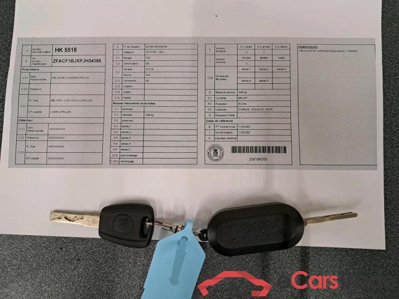 FIAT - FIA 500 1.0 Hybrid 70PK Pack Comfort * PETROL  * #4