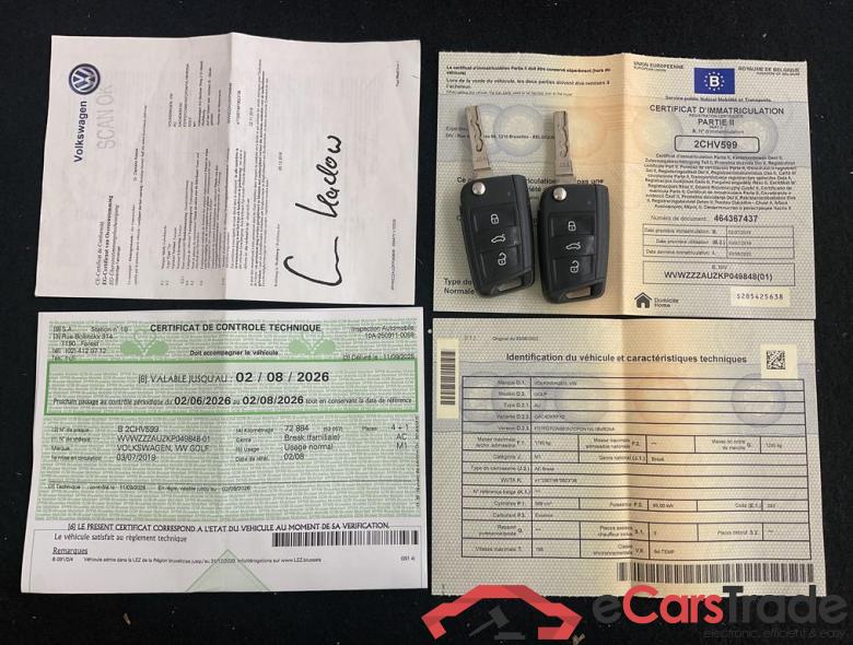 VOLKSWAGEN Golf VII Golf IQ.Drive 1.0 TSI 85 kW (115 ch) 7 vitesses DSG #4