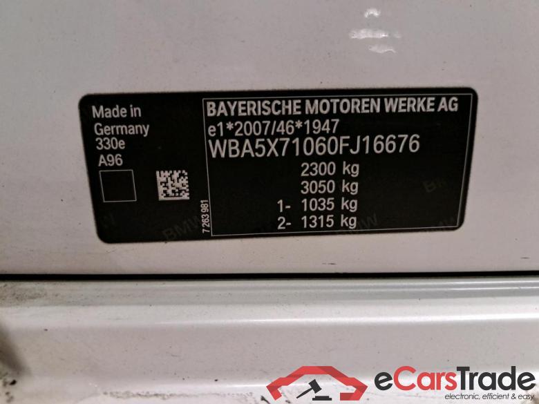 BMW - BMW 3 BERLINE 330e 292PK M Sport Pack Business Plus With Heated Seats & Harman Kardon Sound & Adaptive M Suspension & Comfort Entry  * HYBRID * #6