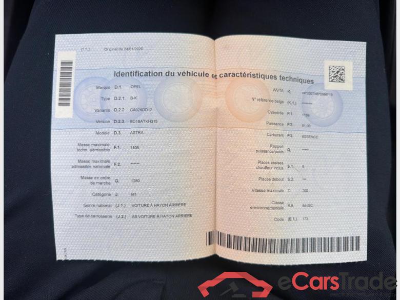 OPEL Astra Astra 1.2 Turbo Edition S/S #3