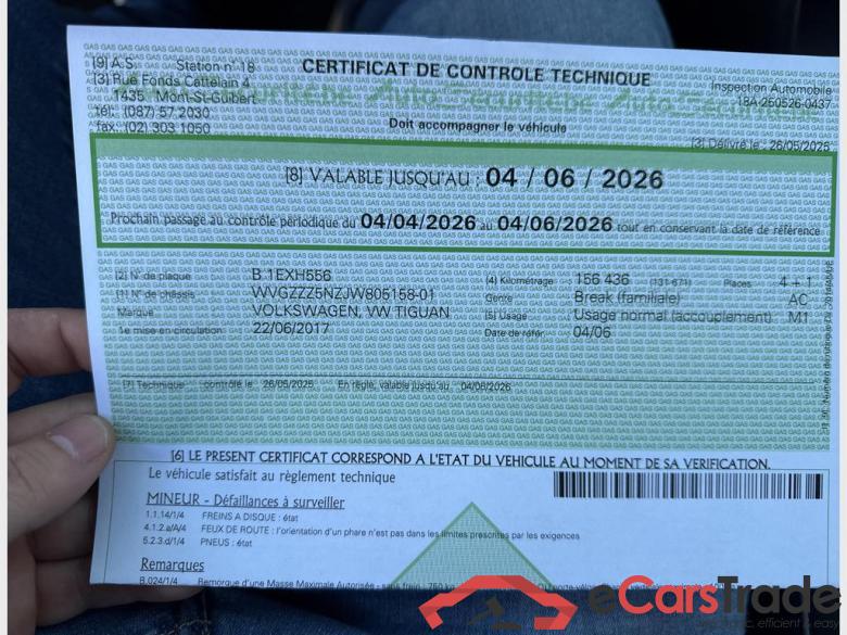 VOLKSWAGEN Tiguan 2.0 TDI SCR 110 kW (150 ch) 6 vitesses manuel #6