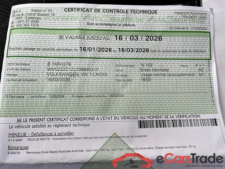 VOLKSWAGEN T-Cross T-Cross Style 1.0 TSI 85 kW (115 pk) 7 versnellingen DSG #5