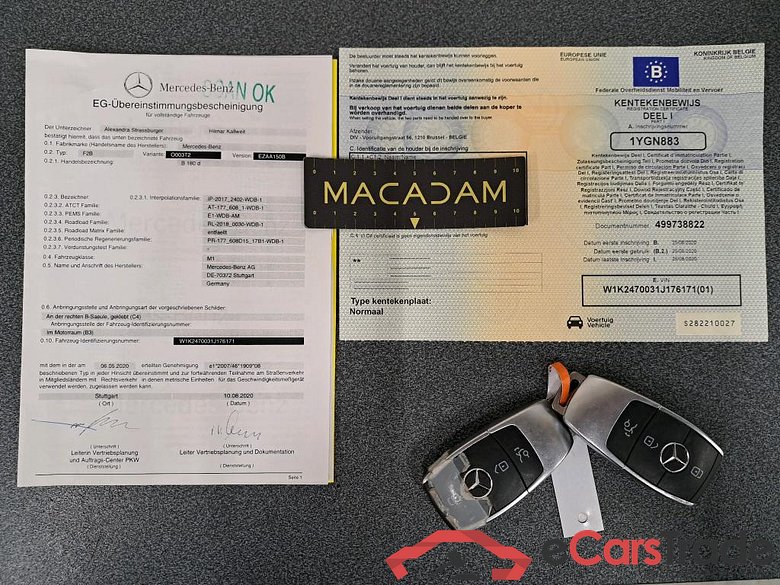 MERCEDES - MER B 180 d 116PK 7G-DCT Business Solution & Towing Hook #4