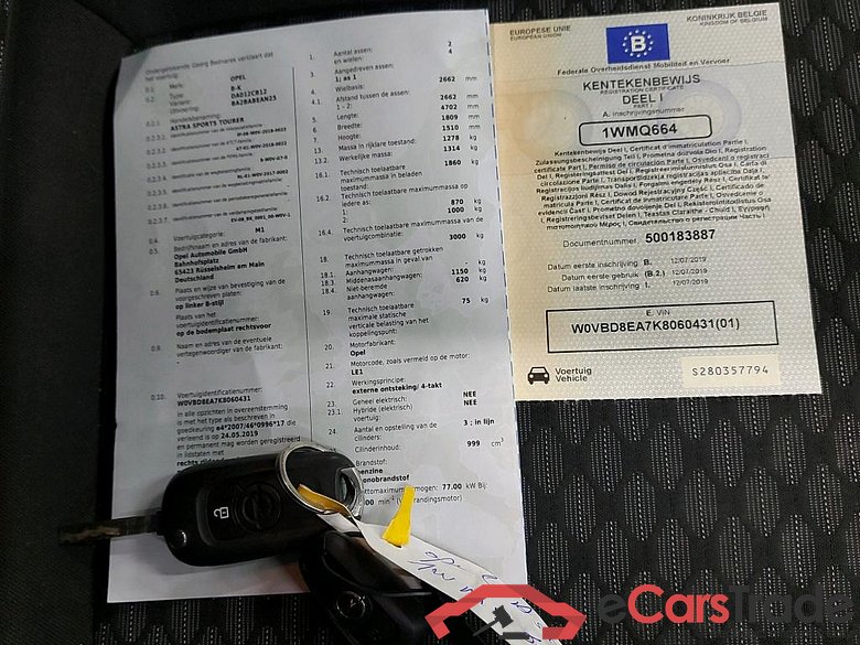 OPEL - OPE ASTRA SPORTS TOURER 1.0 Turbo 106PK ECOTEC S/S Edition Business * PETROL * #4