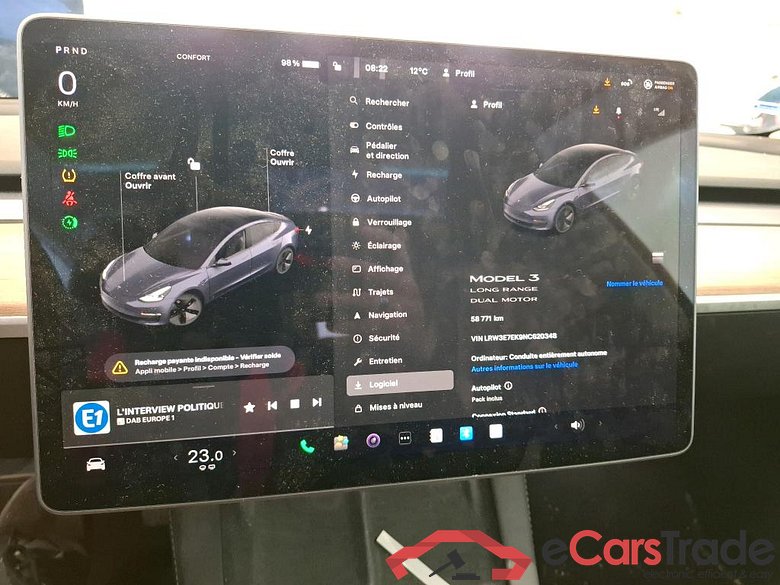 TESLA Model 3 / 2018 / 4P / Berline Grande Autonomie #6