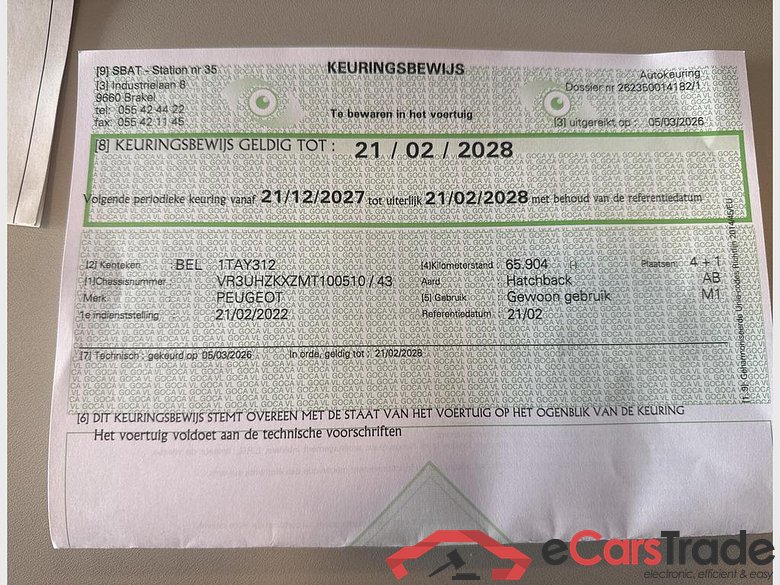 PEUGEOT e-208 e-208 50 kWh GT Pack #6