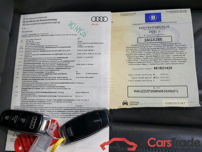 AUDI - AUD A6 AVANT 35 TDI 163PK S-Tronic Business Edition Sport Pack Platinum With Valcona Leather Heated Seats & Matrix LED & B&O Sound & Double Glazing & Towing Hook & Pano Roof #4