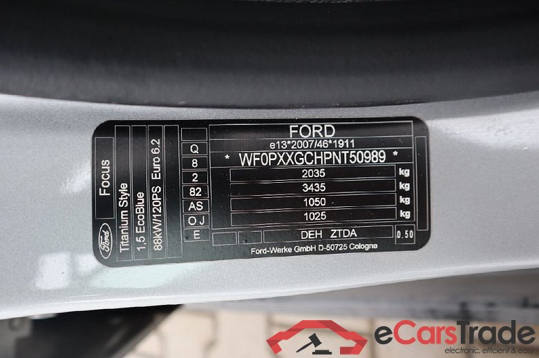 Focus Turnier Titanium 1.5 EcoBlue 88KW AT8 E6d #5