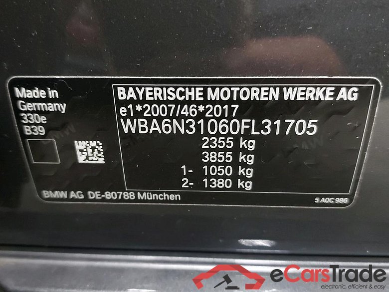BMW - BMW 3 TOURING 330e 292PK Pack Business With Sport Seats & Travel & Active Cruise & Towing Hook * HYBRID * #6