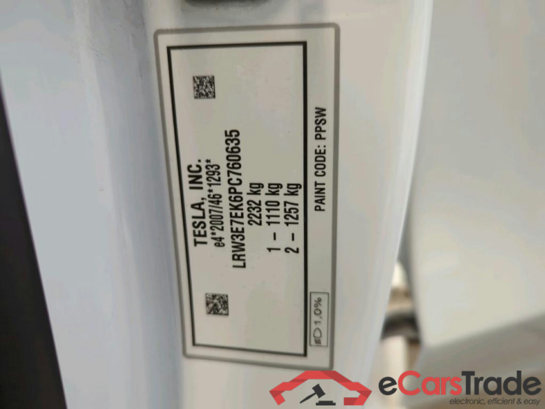 TESLA Model 3 Langstreckenbatt. Allradantrieb Dual Motor 4d 366kW #4