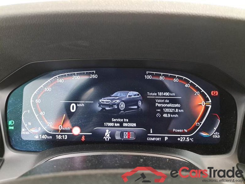 BMW SERIE 3 / 2018 / 5P / STATION WAGON 318D 48V BUSINESS ADVANTAGE TOURING AUTO #4