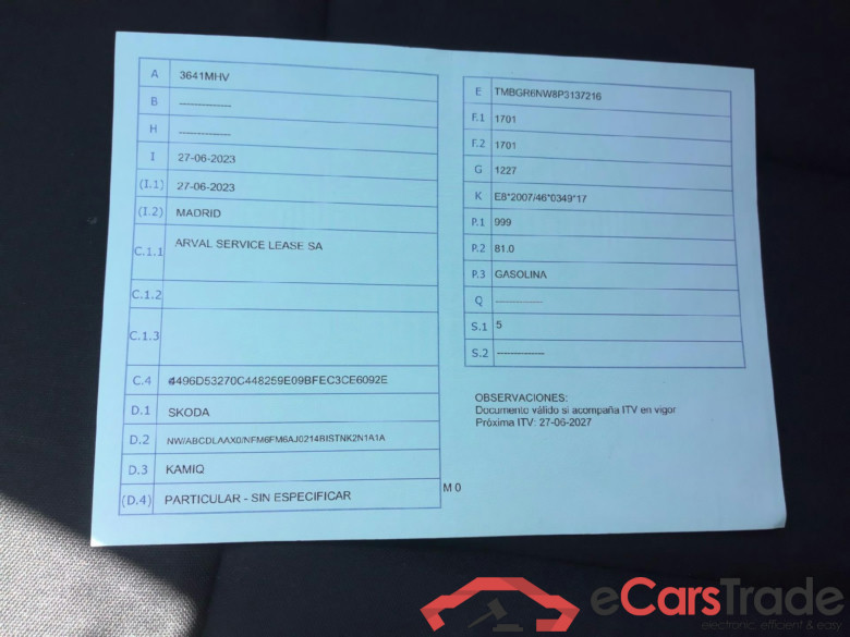 Kamiq Ambition 1.0 TSI 110CV MT6 E6d #6