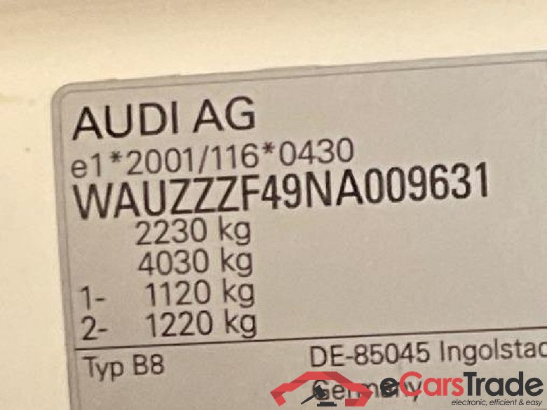 A4 Avant 40 TDI quattro advanced 2.0 TDI 150KW AT7 E6d #5