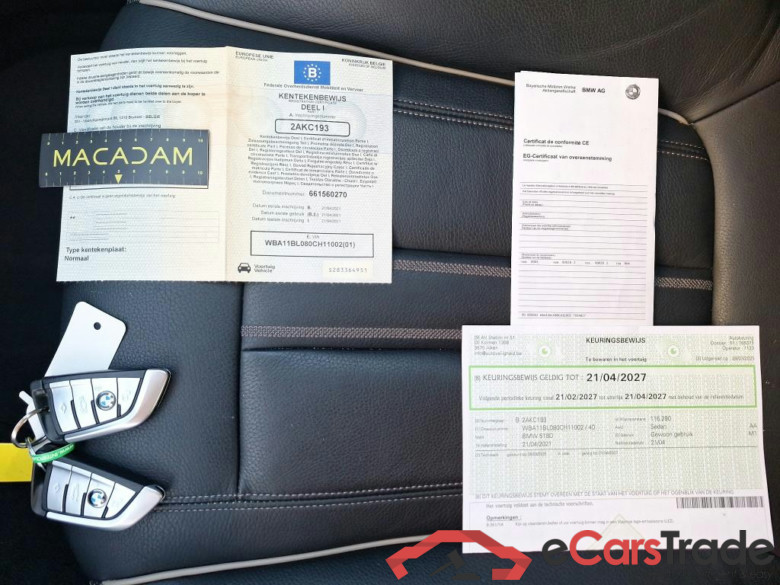 BMW 518d Luxury Aut. LED LC-Pro Navi-Pro Leather KeylessGo Camera Klima PDC ... #6