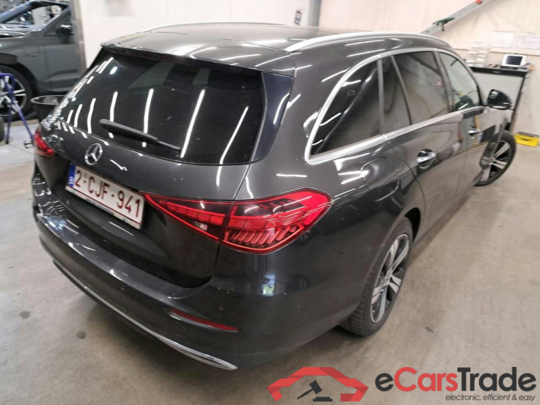 Mercedes C 300e Avantgarde Aut. Pano LED-Multibeam Ambient Navi Sport-Leather KeylessGo Camera Klima PDC ... #2