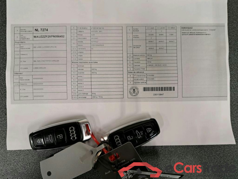 AUDI - AUD A6 AVANT TDI 204PK Quattro S-Tronic Pack Sport & Business Edition & Pack Platinum With Valcona Leather & Side Assist & Pre Sense & Autonomous Parking & Towing Hook #4