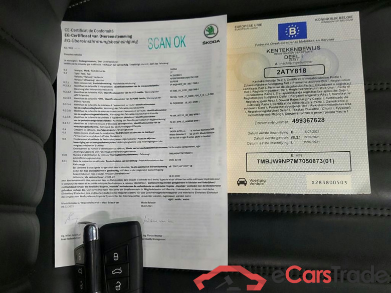 SKODA - SKO SUPERB COMBI 1.4 TSI iV 218PK DSG6 Clever+ & Premium II & Safety & Canton Sound & Pano Roof  * HYBRID * #4