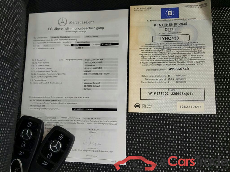 MERCEDES - MER A BERLINE 180d 116PK 7G-DCT Business Solution & Smartphone Integration #4