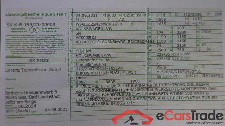 Tiguan Life 4Motion 2.0 TDI 110KW AT7 E6d #2