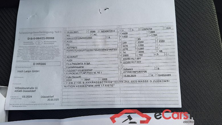 A6 Avant 35 TDI 2.0 TDI 120KW AT7 E6d #2