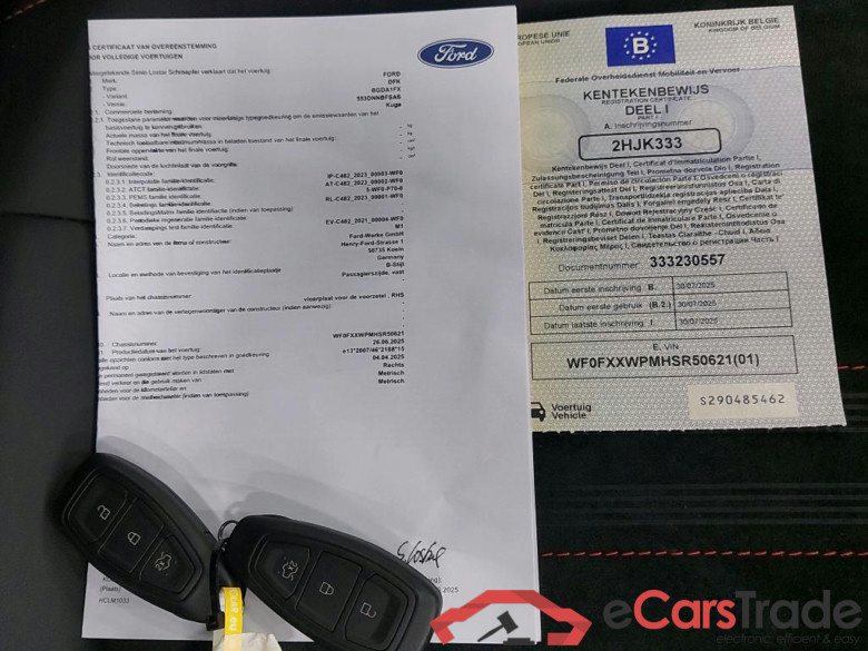 FORD - FOR KUGA 2.5i PHEV 243PK AT ST-Line X With Climatic & Heated Electric Seats & Winter Pack & Head Up & Black Pack & Electric Pano Roof   * HYBRID * #4