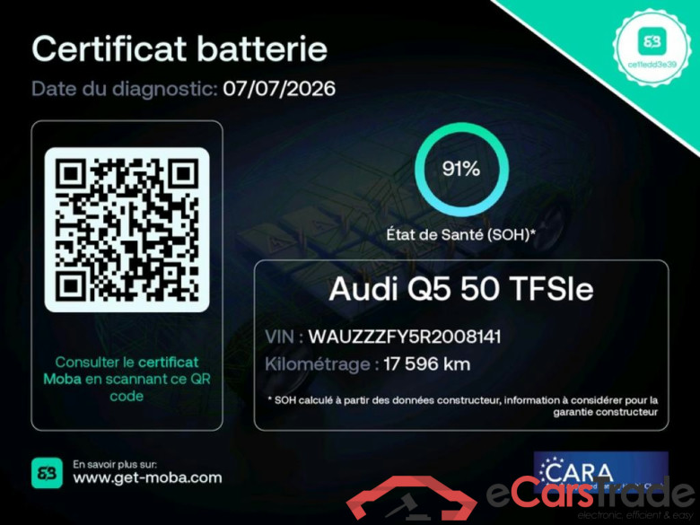 AUDI Q5 / 2020 / 5P / SUV 50 TFSI e 299 QTT S TRO 7 BUSINESS EXE #2