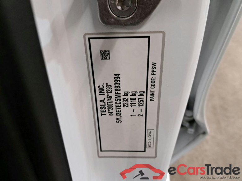 TESLA - TES MODEL 3 Performance Dual Motor AWD 490PK   * ELECTRIC * #6