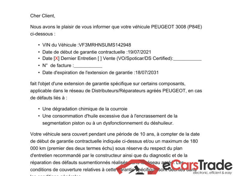 3008 / 2020 / 5P / SUV PureTech 130 SS EAT8 Active BUS / GARANTIE STELLANTIS 10 ANS VOIR PHOTO 2 #2
