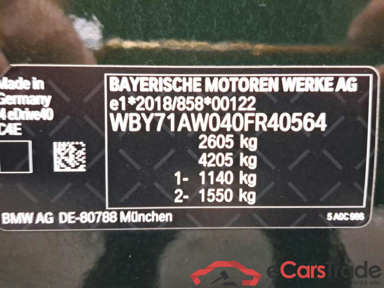 BMW I - BMW I4 eDrive40 340PK M Sport With Climatic & Naviagtion & Heated Sport Seats & Cruise Control & Park Sensors Front & Rear   * ELECTRIC * #6