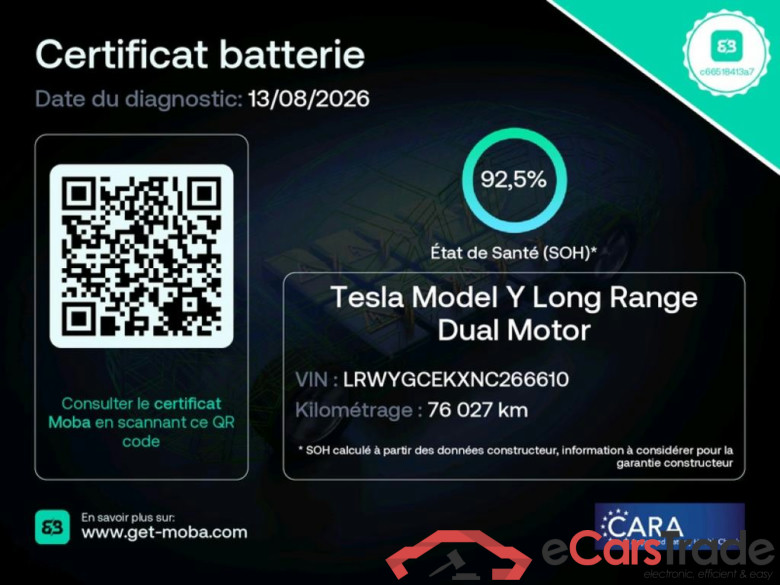 TESLA Model Y / 2020 / 5P / SUV Grand Autonomie Dual Motor AWD #2