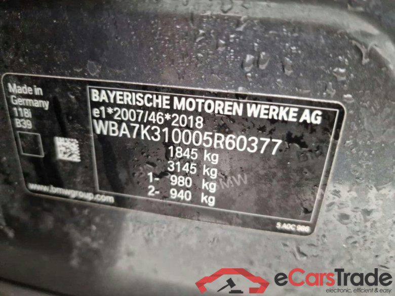 BMW 1-serie 118i Corp. Executive #5