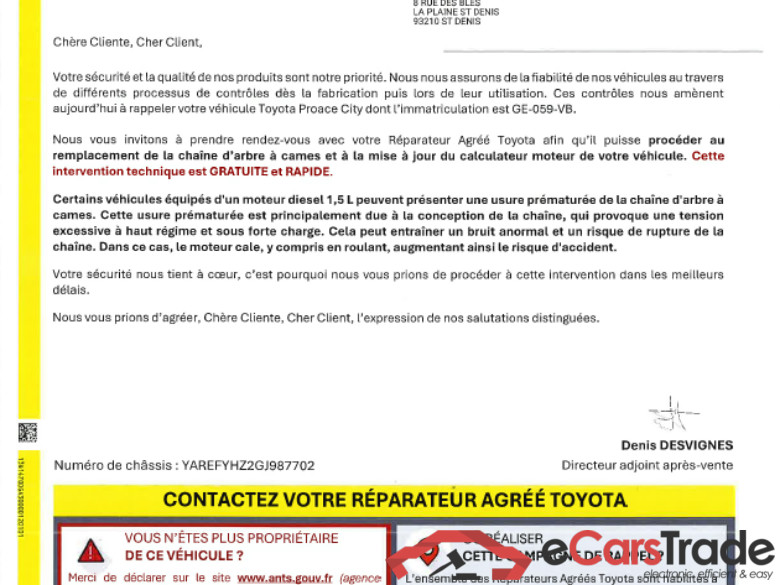 TOYOTA Proace City / 2019 / 4P / Fourgonnette 1.5 Long 130 D-4D Business #2