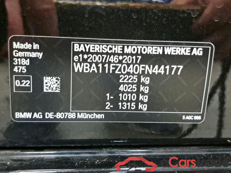 BMW - BMW 3 TOURING 318dA 150PK Pack Travel & Model Advantage #6
