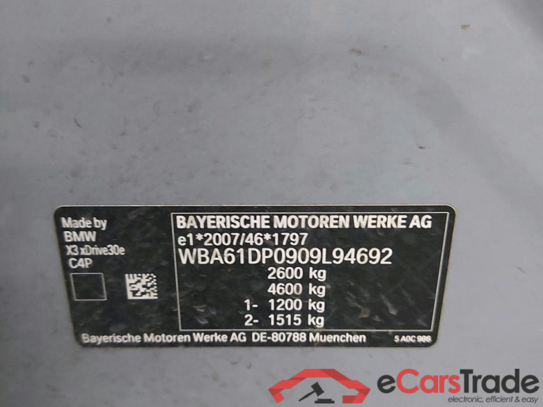 BMW - BMW X3 xDrive30eA 292PK M Sport Pack Innovation & Evasion & Confort * HYBRID * #6