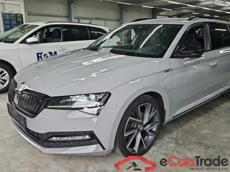 Skoda Superb 2.0 TDI Sportline Aut. LED-Matrix Virtual Ambient Navi-Pro Sport-Leather-Alcantara KeylessGo Klima PDC ... #1