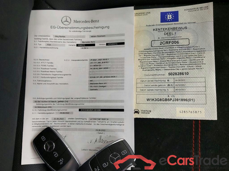 MERCEDES - MER A BERLINE A 250e 218PK Business Solution AMG+ * HYBRID * #4