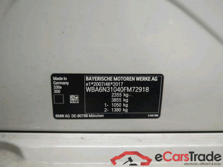 Baureihe 3 Touring 330 e M Sport 2.0 185KW AT8 E6d #4